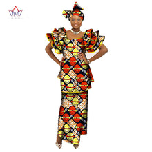 Traditional African Clothing Two Piece Set Women Dress Suit  Plus Size 6XL WY071