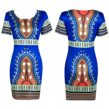Plus Size Traditional African Floral Printed Dress Women #Zer