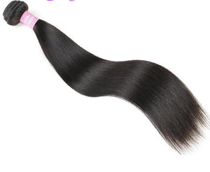 Brazilian Straight Human Hair Bundles Natural Color 8"-28"Hair Extensions